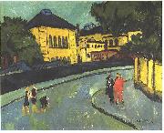 Ernst Ludwig Kirchner Dresden-Friedrichstadt Spain oil painting artist